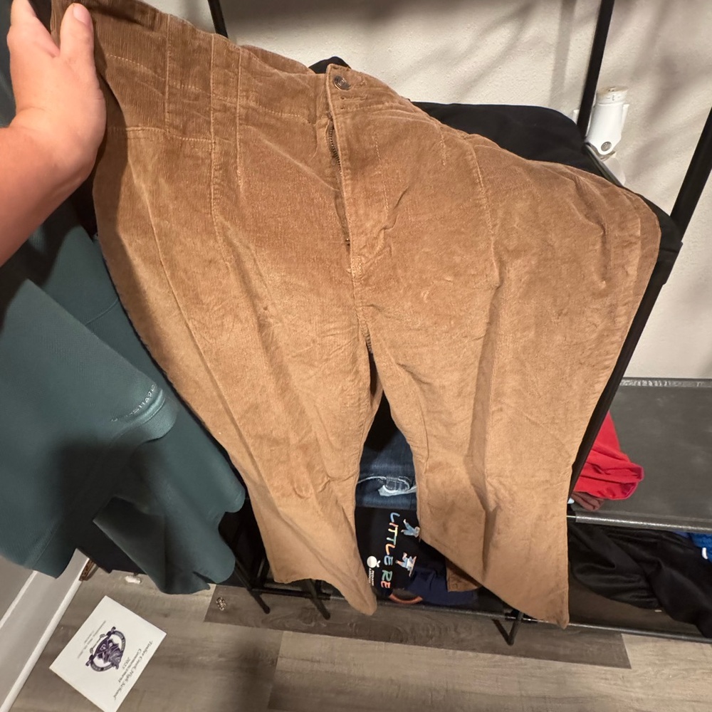 No Boundaries Brown Corduroy Pants Casual Style